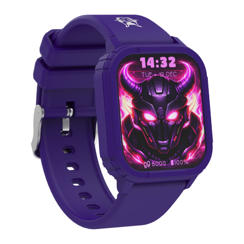 Kiddoboo Goat Rage Gaming Smartwatch Purple
