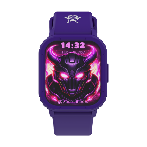 Kiddoboo Goat Rage Gaming Smartwatch Purple