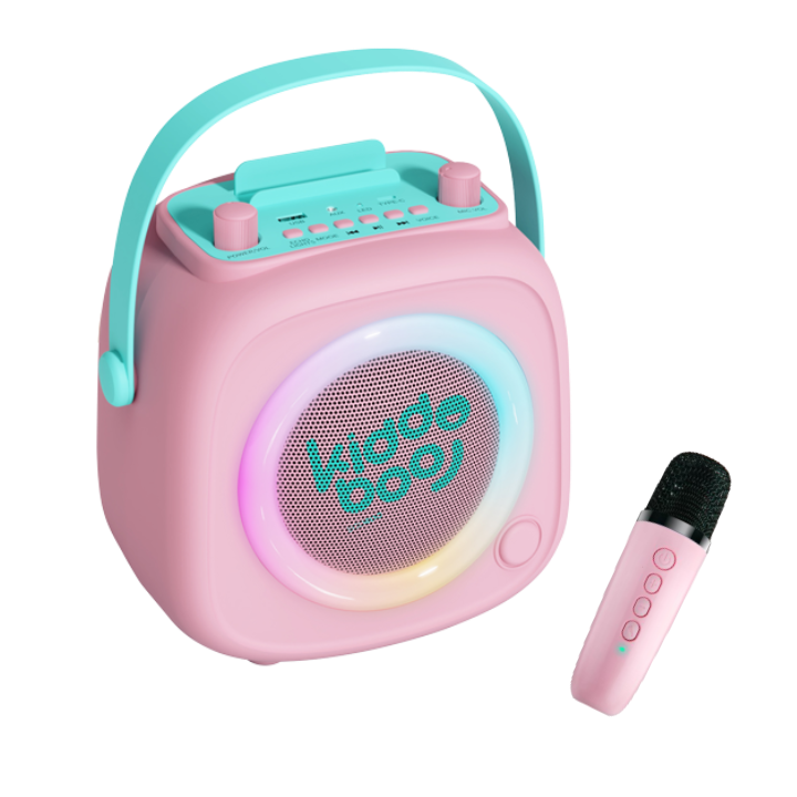 Kiddoboo KidsVoice BT Speaker & Mic Pink