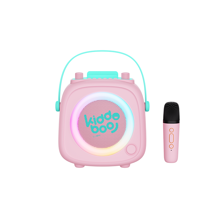 Kiddoboo KidsVoice BT Speaker & Mic Pink