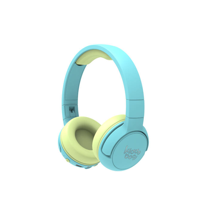 Kiddoboo Bluetooth Headphones Ocean (Mint)
