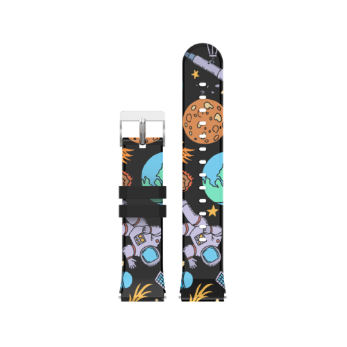 Kiddoboo Strap Astronaut Black