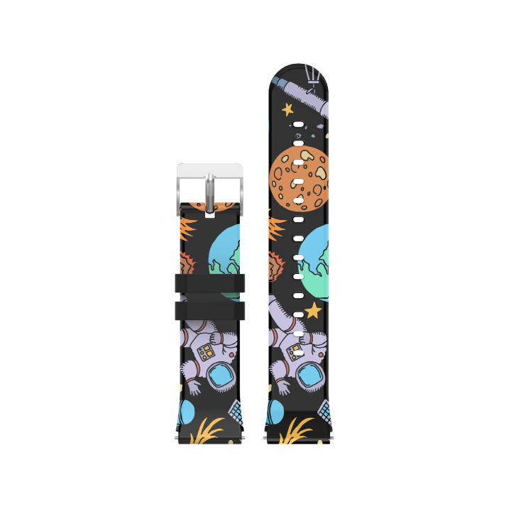 Kiddoboo Strap Astronaut Black