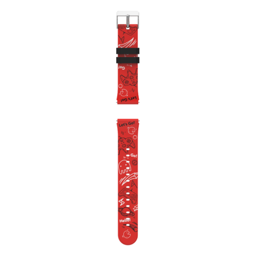 Kiddoboo Strap Space Red