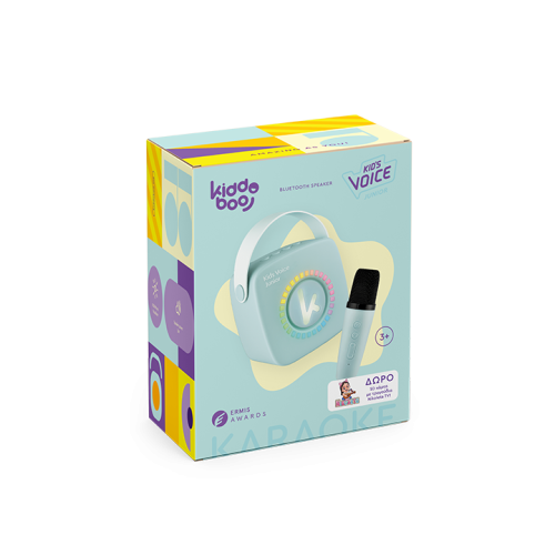 Kiddoboo mini Karaoke Speaker & Mic Blue + NikoletaTV