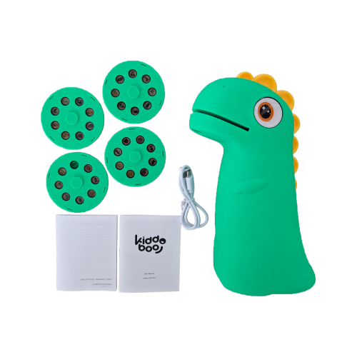 Kiddoboo Προτζέκτορας Ζωγραφικής Dino's Art Green