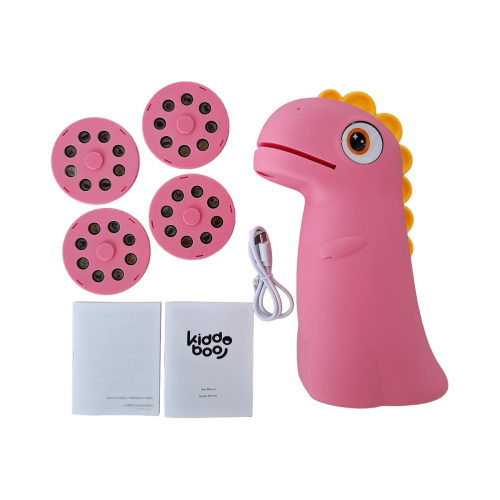 Kiddoboo Προτζέκτορας Ζωγραφικής Dino's Art Pink
