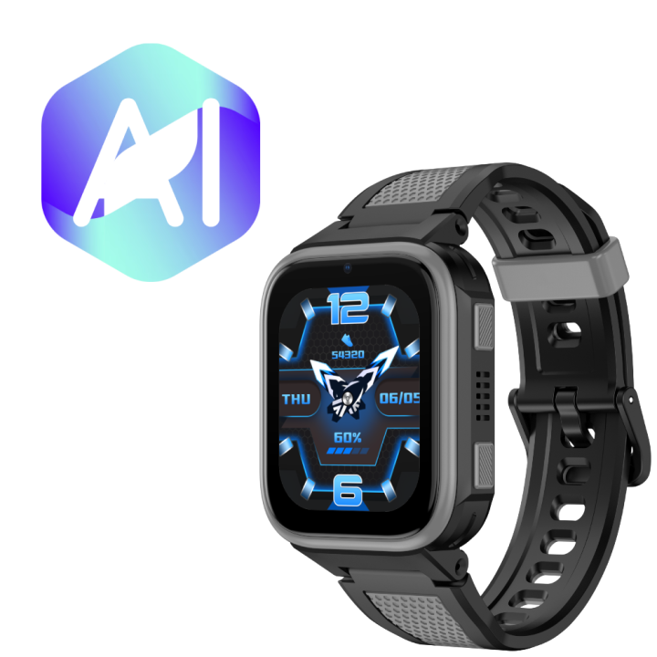 Kiddoboo x Lagenio WatchMe AI K10 4G Black